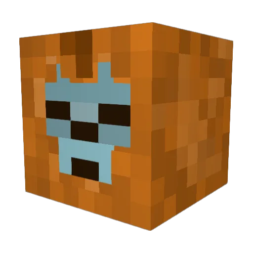 DoogieHowser3 Minecraft avatar head, 3D render