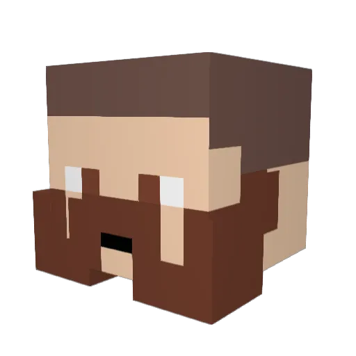 Dookie__Stain Minecraft avatar head, 3D render