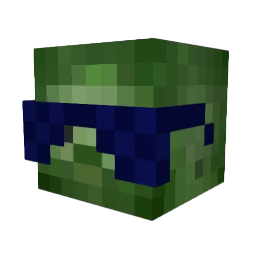 Dookiepookie20 Minecraft avatar head, 3D render