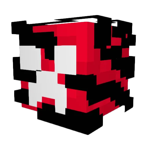 DoomDummy15 Minecraft avatar head, 3D render