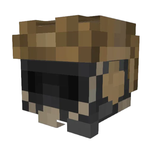 DoomGuy420 Minecraft avatar head, 3D render