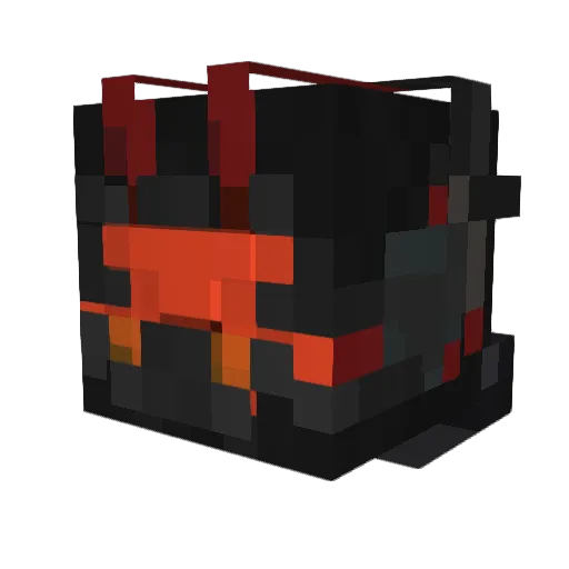 DoomKing22 Minecraft avatar head, 3D render