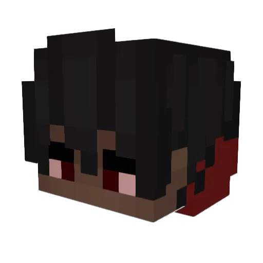 Doom_gtmc Minecraft avatar head, 3D render