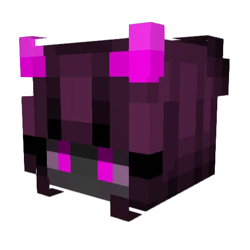 Doomqy Minecraft avatar head, 3D render