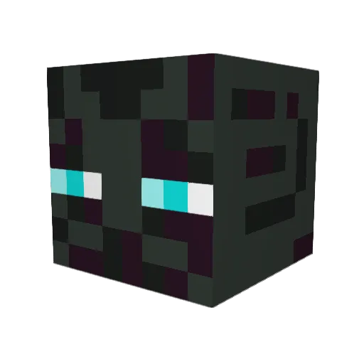 Doomrotan Minecraft avatar head, 3D render