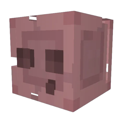 DoomsDay010101 Minecraft avatar head, 3D render