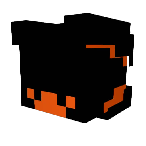 Doomsdayninja87 Minecraft avatar head, 3D render
