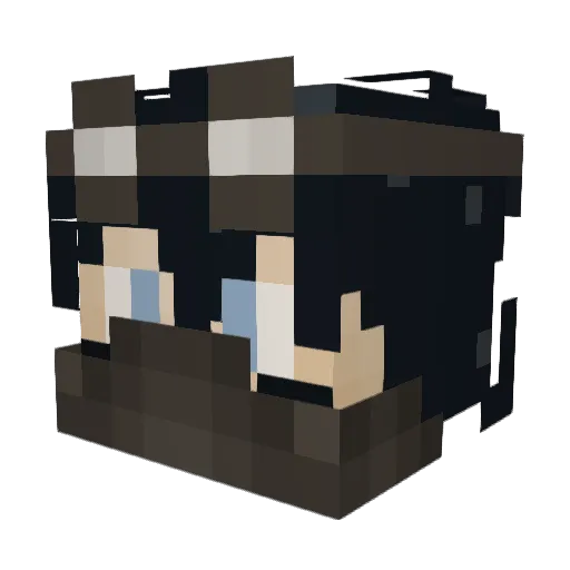 Doomslayer82274 Minecraft avatar head, 3D render