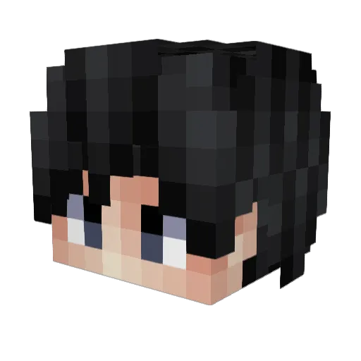 Doomstar57 Minecraft avatar head, 3D render