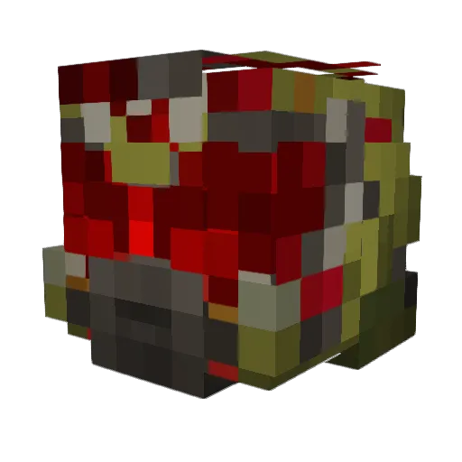 Doomtheboomer Minecraft avatar head, 3D render