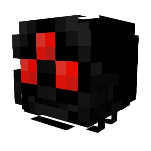 Doomttvbtw Minecraft avatar head, 3D render