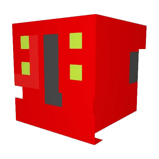Doon94 Minecraft avatar head, 3D render