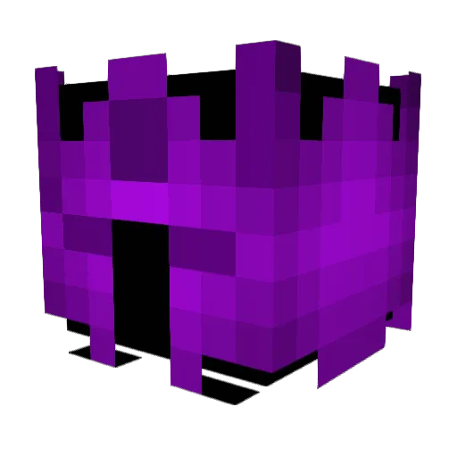 Doondie Minecraft avatar head, 3D render