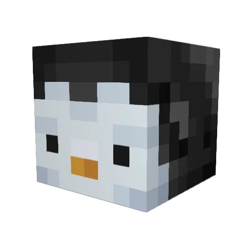 Doood_Dave Minecraft avatar head, 3D render