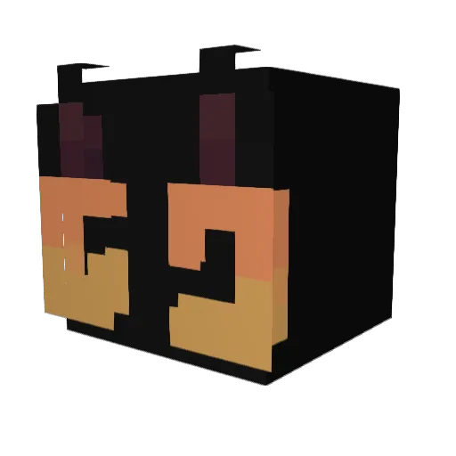 Minecraft-Avatar von Dooxu: Kopf als 3D-Render