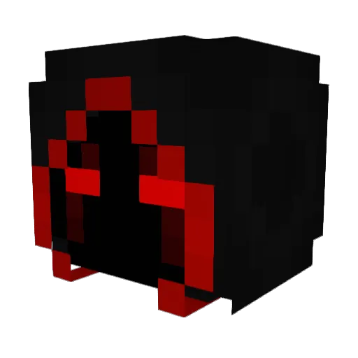 Doppke3 Minecraft avatar head, 3D render