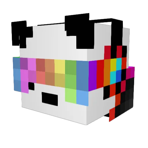 Dor_Aaron Minecraft avatar head, 3D render