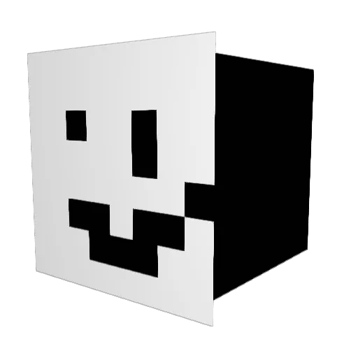 Doraje01 Minecraft avatar head, 3D render