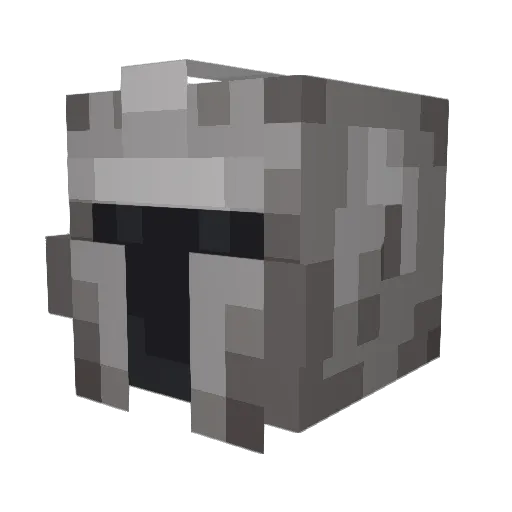 Doray972 Minecraft avatar head, 3D render