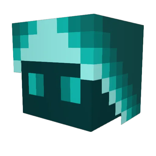 DorianOGG Minecraft avatar head, 3D render