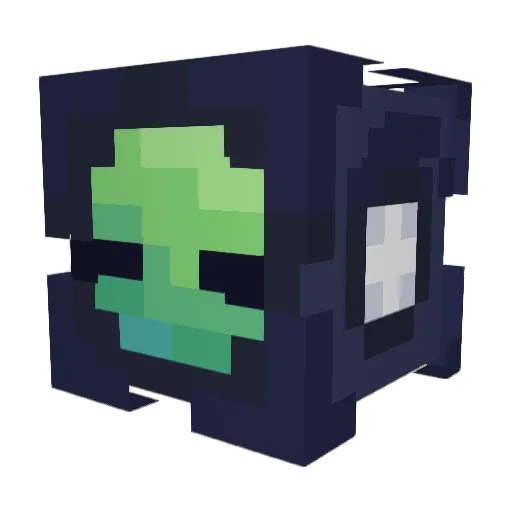 DoritoKat Minecraft avatar head, 3D render
