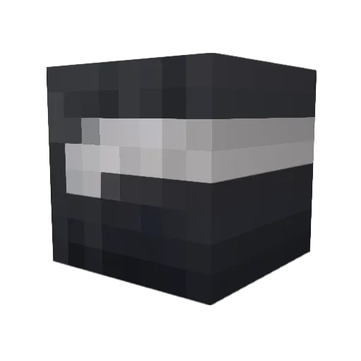 Dorkastator Minecraft avatar head, 3D render