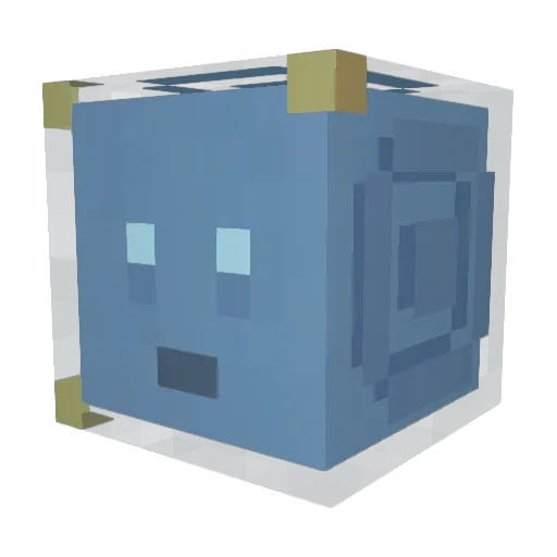 DorkyOrcy Minecraft avatar head, 3D render