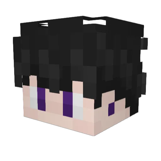 Dorlenoy Minecraft avatar head, 3D render