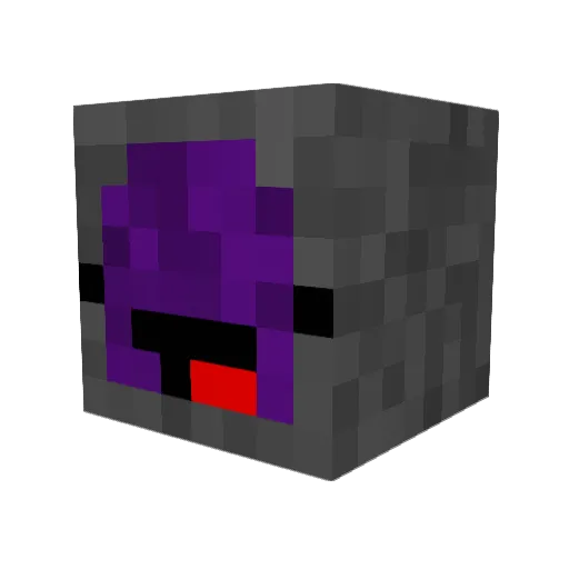 DorritoLife Minecraft avatar head, 3D render
