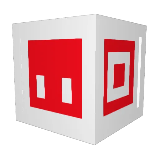 DortHit_cw6n1sdr Minecraft avatar head, 3D render