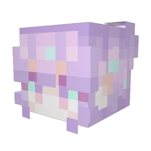 DortHit_m7wccfu9 Minecraft avatar head, 3D render
