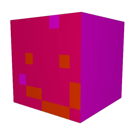 Dorticka Minecraft avatar head, 3D render