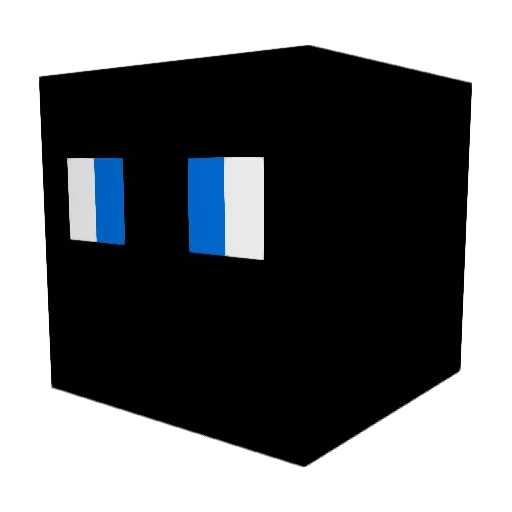 DosEmos Minecraft avatar head, 3D render