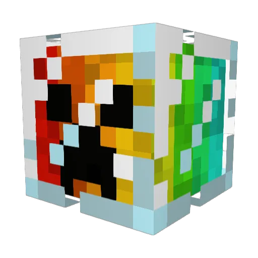 DosMayos Minecraft avatar head, 3D render