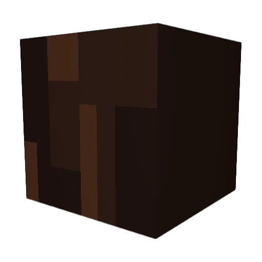 Dosac Minecraft avatar head, 3D render