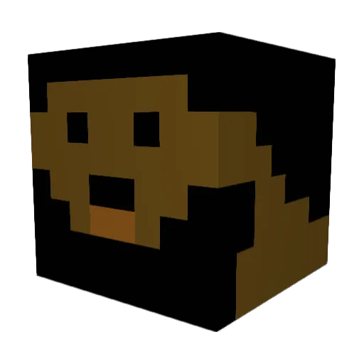 Dotan_V Minecraft avatar head, 3D render