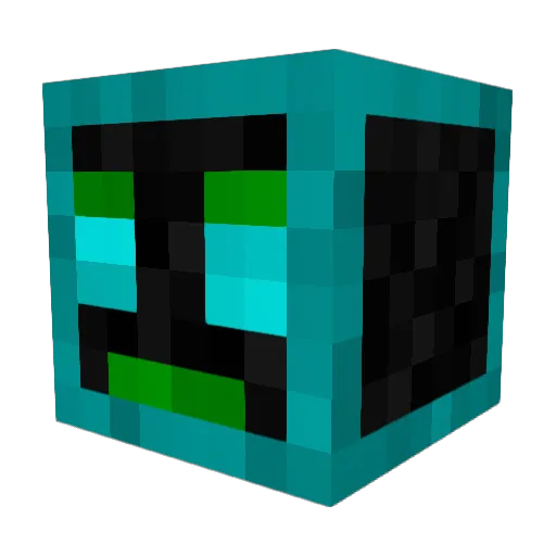 DotingLoser14 Minecraft avatar head, 3D render