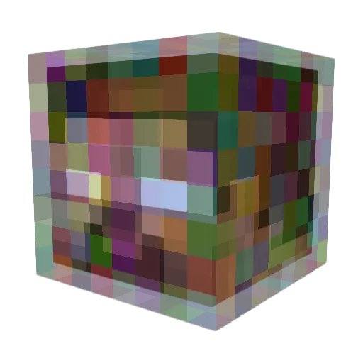 DotoStubbs Minecraft avatar head, 3D render