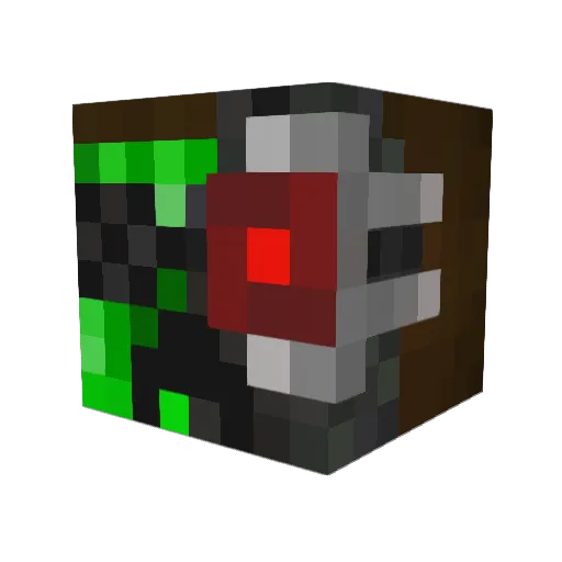 DoubleD0822 Minecraft avatar head, 3D render