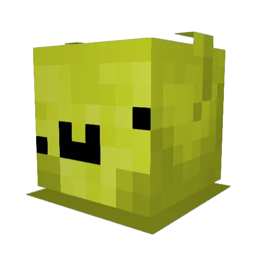 DoubleFaud Minecraft avatar head, 3D render