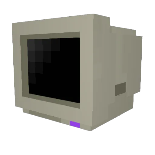 Double_AE Minecraft avatar head, 3D render