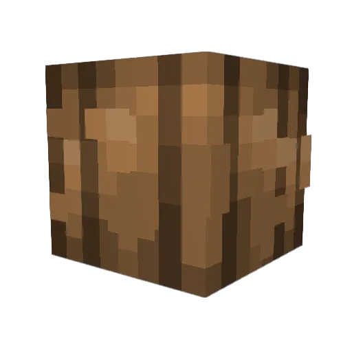 Double_Chairs Minecraft avatar head, 3D render