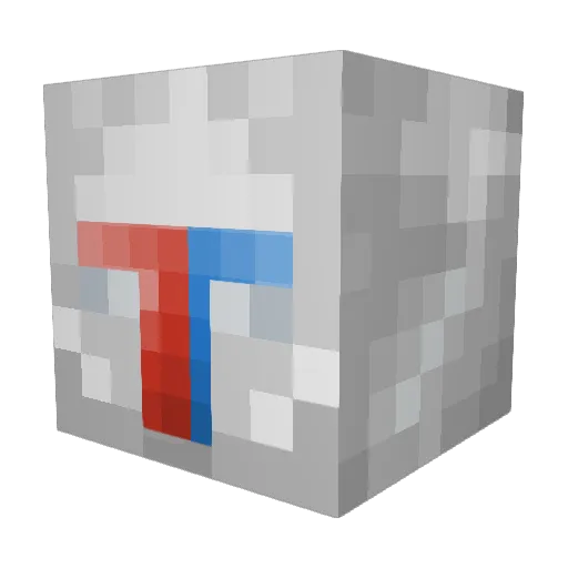Double_Prince Minecraft avatar head, 3D render