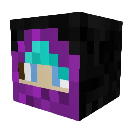 Doug7610 Minecraft avatar head, 3D render