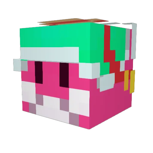 Doug_BS Minecraft avatar head, 3D render