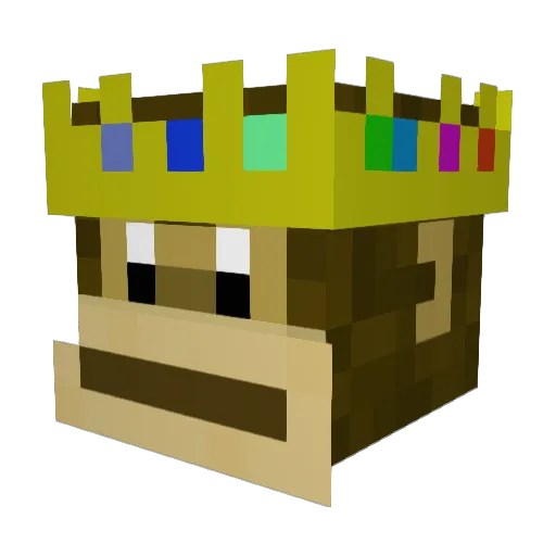 DoughBoyInIt Minecraft avatar head, 3D render