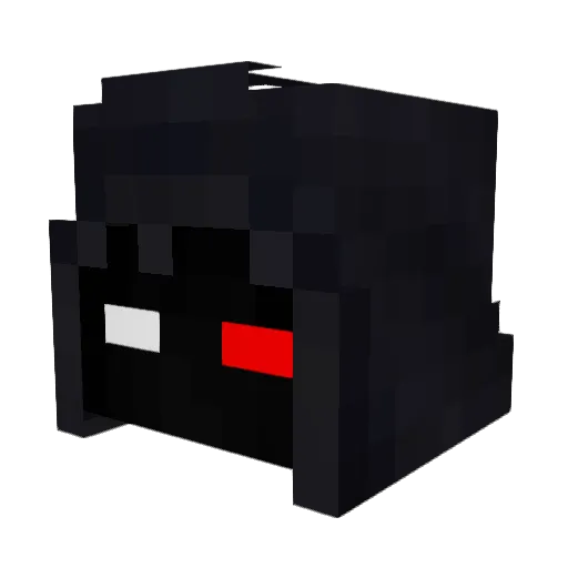 Dough_King Minecraft avatar head, 3D render