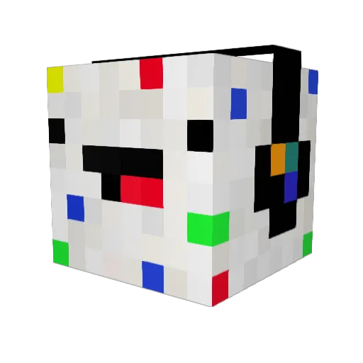 Doughnut_Gamer Minecraft avatar head, 3D render
