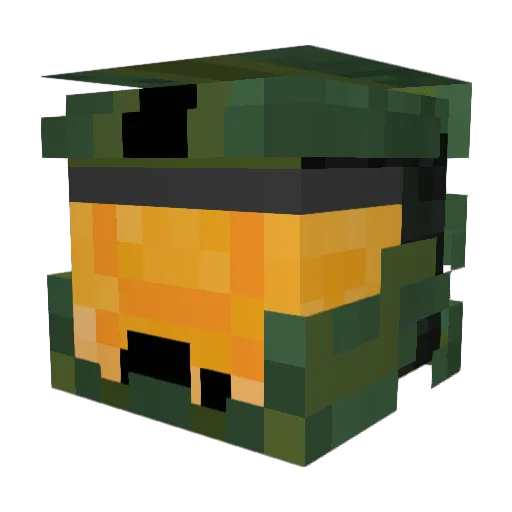 Doughtyyy Minecraft avatar head, 3D render