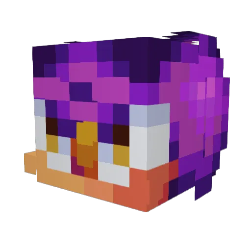 DoughyJoey11 Minecraft avatar head, 3D render